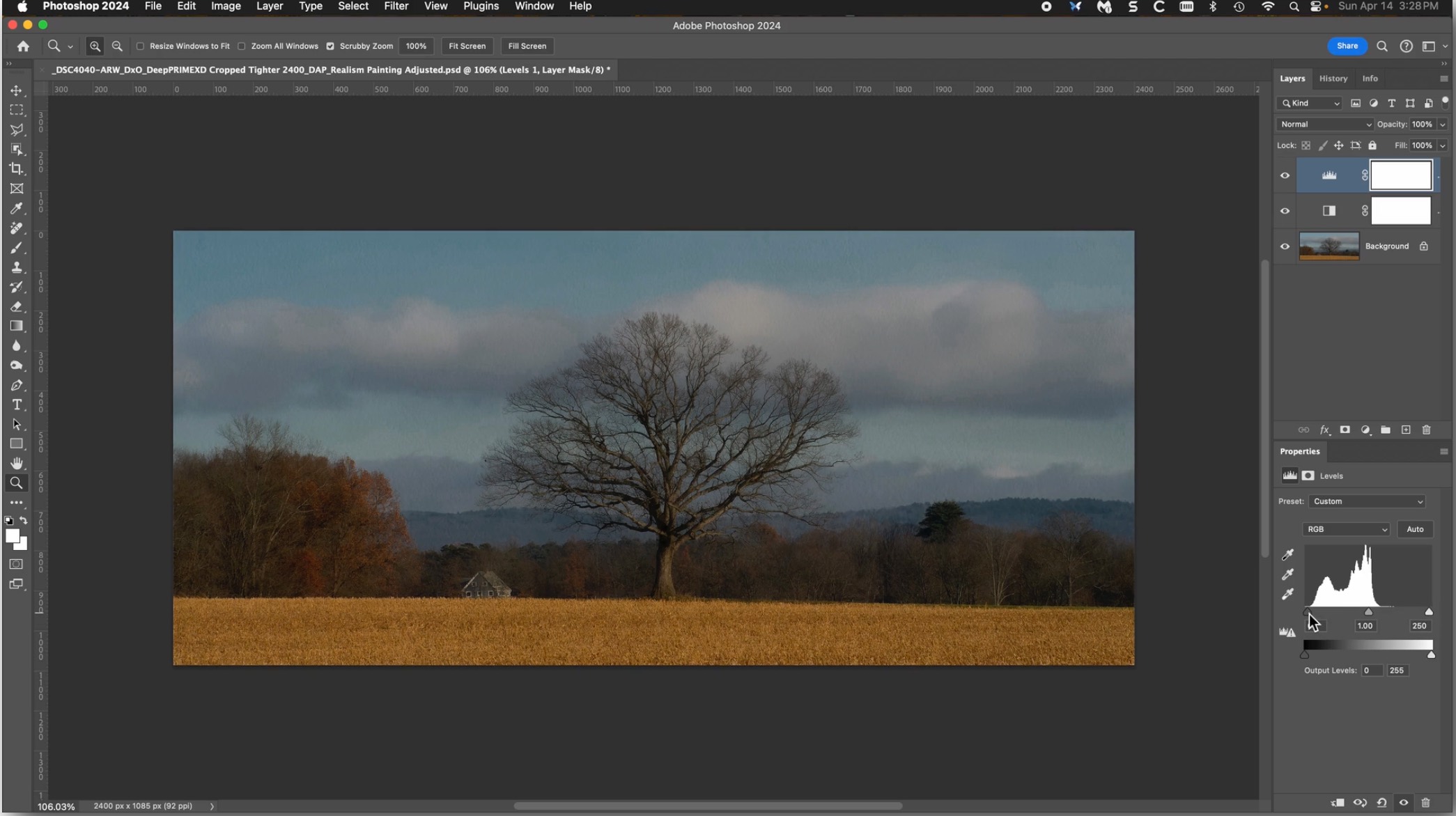 View Improving Color Photos With The Black And White Filter